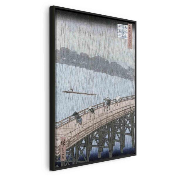 Tableau - Sudden Shower over Shin-Ohashi Bridge and Atake (Ohashi Atake no Yudachi) from the series 'Meisho Edo Hyakkei' (One Hundred Famous Views of Edo) (Utagawa Hiroshige) Tableau - Sudden Shower over Shin-Ohashi Bridge and Atake (Ohashi Atake no Yudachi) from the series 'Meisho Edo Hyakkei' (One Hundred Famous Views of Edo) (Utagawa Hiroshige)
