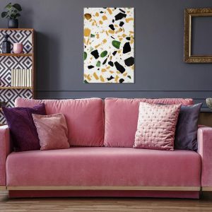Tableau - Terrazzo (1 Part) Vertical