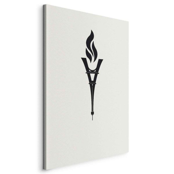 Tableau - Torch Shaped Like an Inverted Eiffel Tower Tableau - Torch Shaped Like an Inverted Eiffel Tower