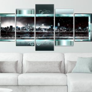 Tableau - Turquoise New York: Starry Night