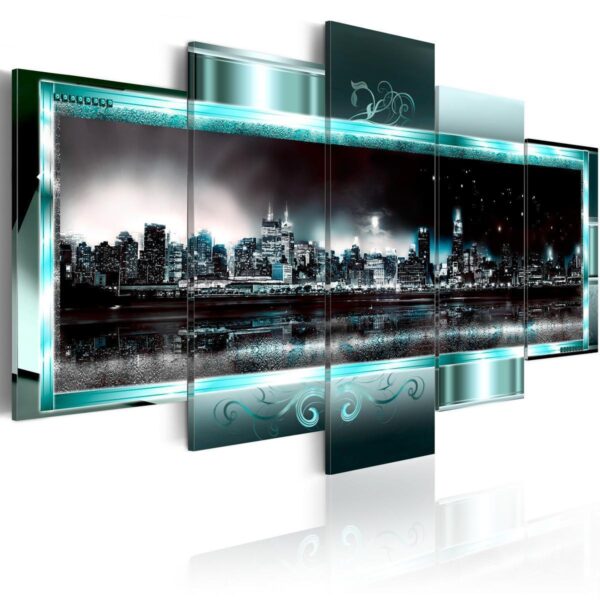 Tableau - Turquoise New York: Starry Night Tableau - Turquoise New York: Starry Night