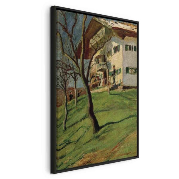 Tableau - Unser Häuschen in Tegernsee (August Macke) Tableau - Unser Häuschen in Tegernsee (August Macke)