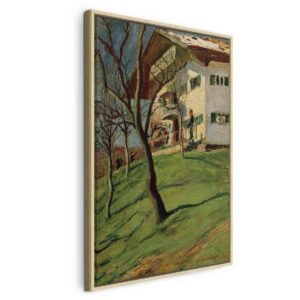 Tableau - Unser Häuschen in Tegernsee (August Macke)