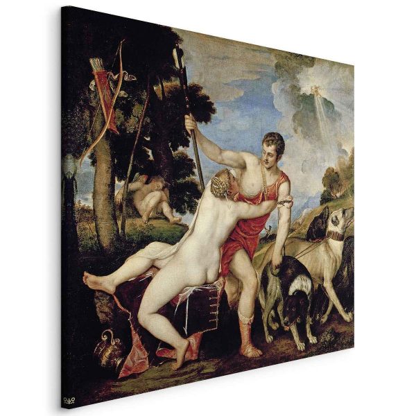 Tableau - Venus and Adonis (Tycjan ) Tableau - Venus and Adonis (Tycjan )