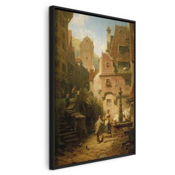 Tableau - Well-Wisher Presenting Flowers (Carl Spitzweg) Tableau - Well-Wisher Presenting Flowers (Carl Spitzweg)