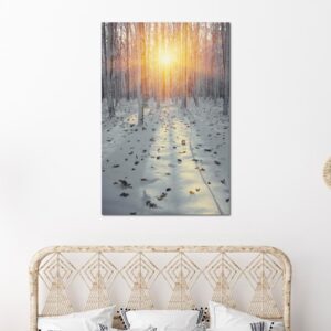 Tableau - Winter Afternoon (1 Part) Vertical
