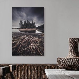 Tableau - Wooded Island (1 Part) Vertical