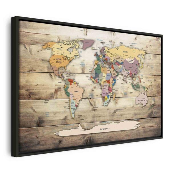 Tableau - World Map: Colourful Continents Tableau - World Map: Colourful Continents