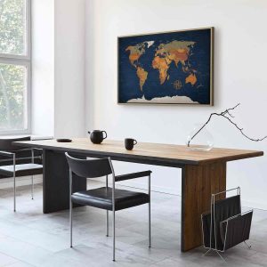 Tableau - World Map: Ink Oceans