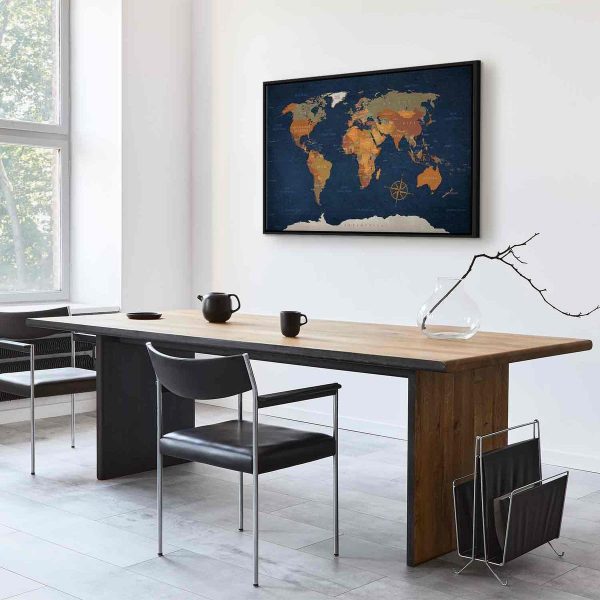 Tableau - World Map: Ink Oceans