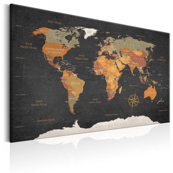 Tableau - World Map: Secrets of the Earth