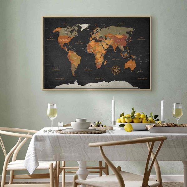 Tableau - World Map: Secrets of the Earth