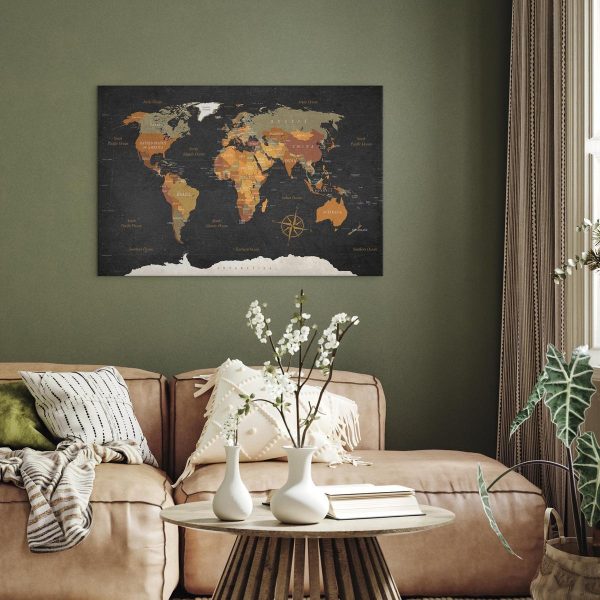 Tableau - World Map: Secrets of the Earth