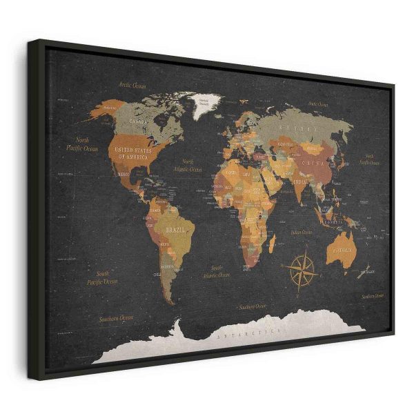 Tableau - World Map: Secrets of the Earth