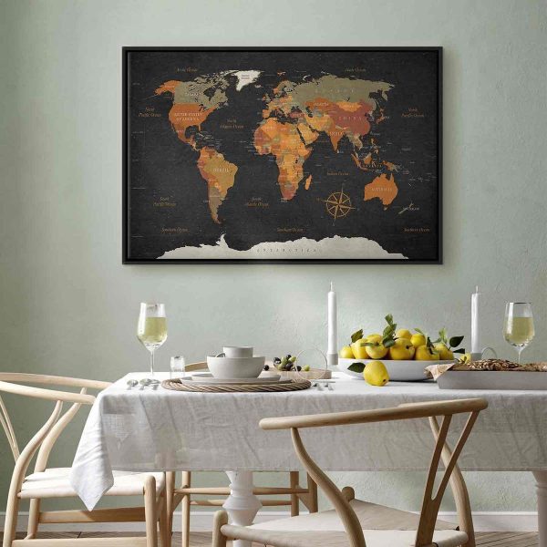 Tableau - World Map: Secrets of the Earth