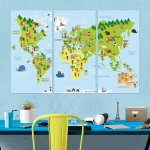 Tableau en liège - Children's World