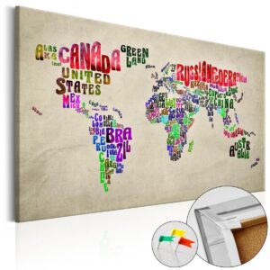 Tableau en liège - Global Tournée (EN)
