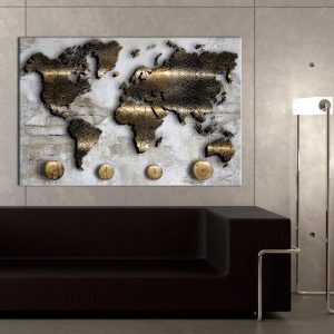 Tableau en liège - Golden Journey