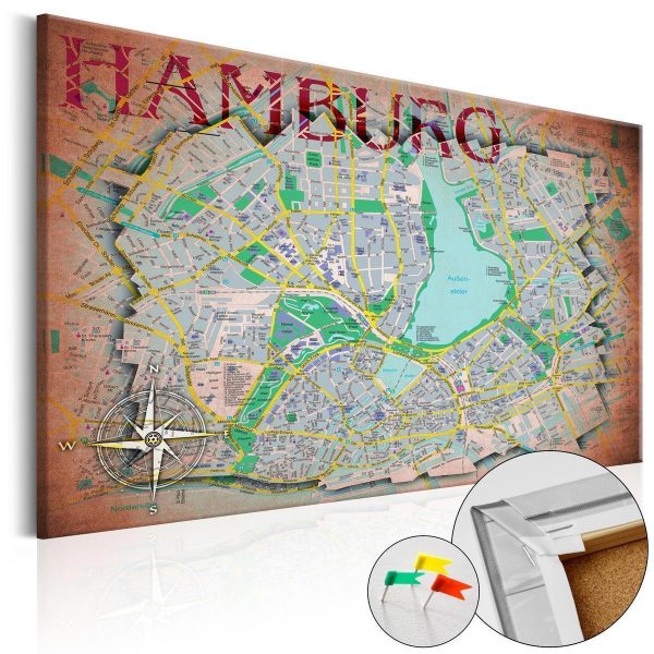 Tableau en liège - Hamburg Tableau en liège - Hamburg