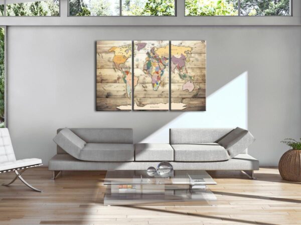 Tableau en liège - Map of Dreams