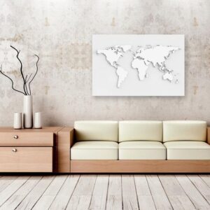 Tableau en liège - Monochromatic World