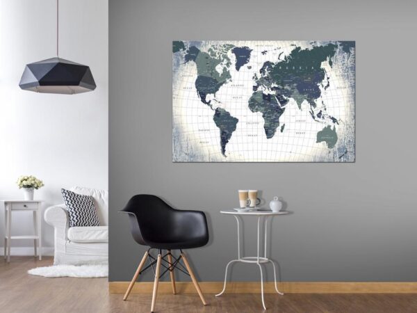 Tableau en liège - Structure of the World