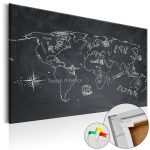 Tableau en liège - Travel broadens the Mind