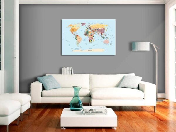 Tableau en liège - Travel with Me