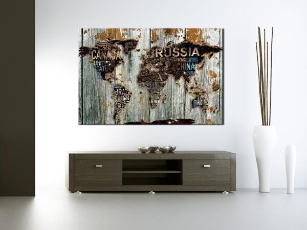 Tableau en liège - Wooden Border
