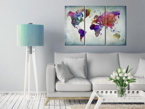 Tableau en liège - World in Colors