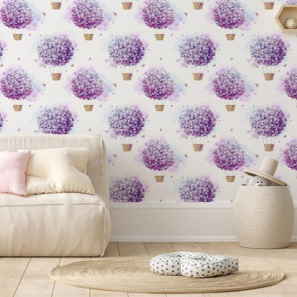 Tapisserie murale - Balloons of Flowers