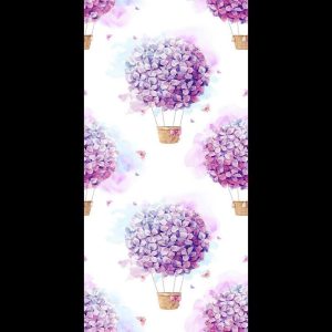 Tapisserie murale - Balloons of Flowers