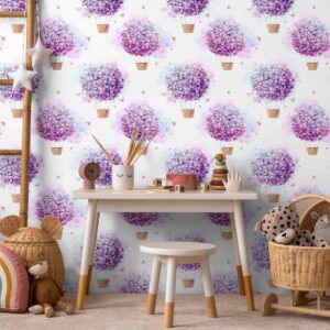 Tapisserie murale - Balloons of Flowers
