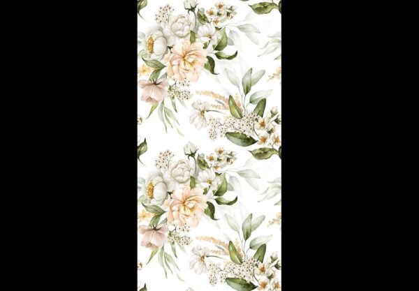 Tapisserie murale - Flowers in the Clouds