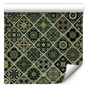 Tapisserie murale - Olive Mosaic