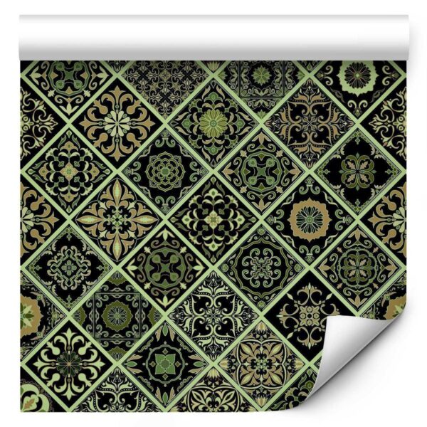 Tapisserie murale - Olive Mosaic
