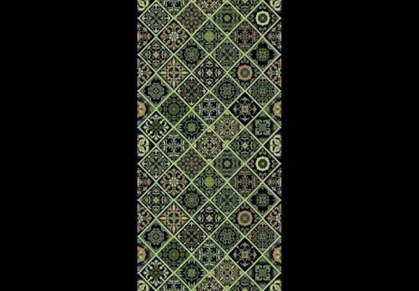 Tapisserie murale - Olive Mosaic