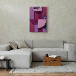 Tableau - Abstract Home (1 Part) Vertical
