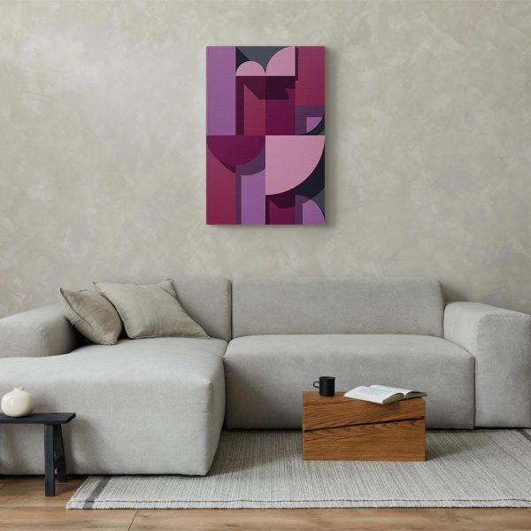 Tableau - Abstract Home (1 Part) Vertical