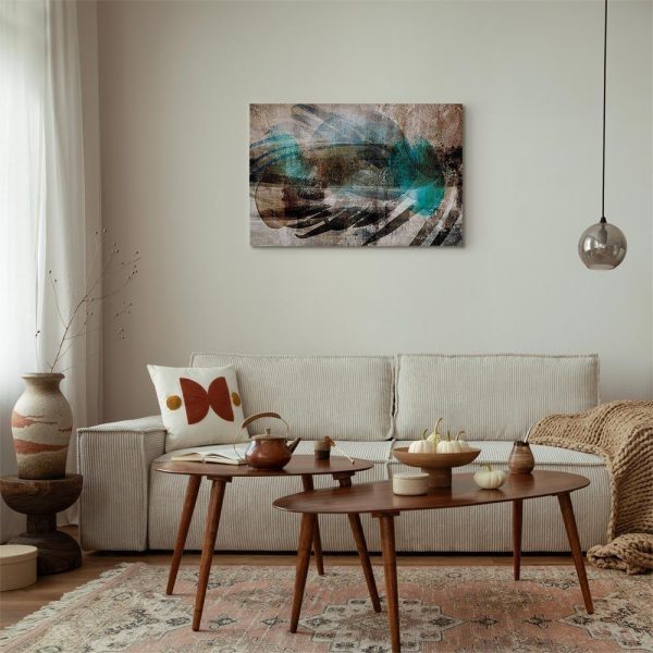 Tableau - Abstract Plume (1 Part) Wide