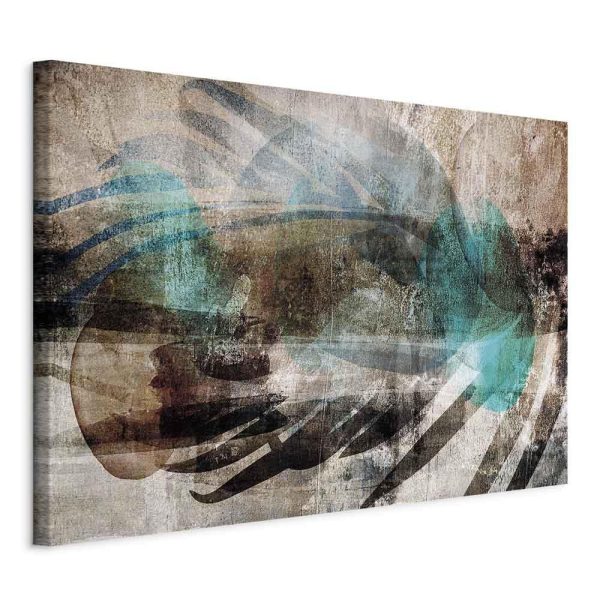 Tableau - Abstract Plume (1 Part) Wide Tableau - Abstract Plume (1 Part) Wide
