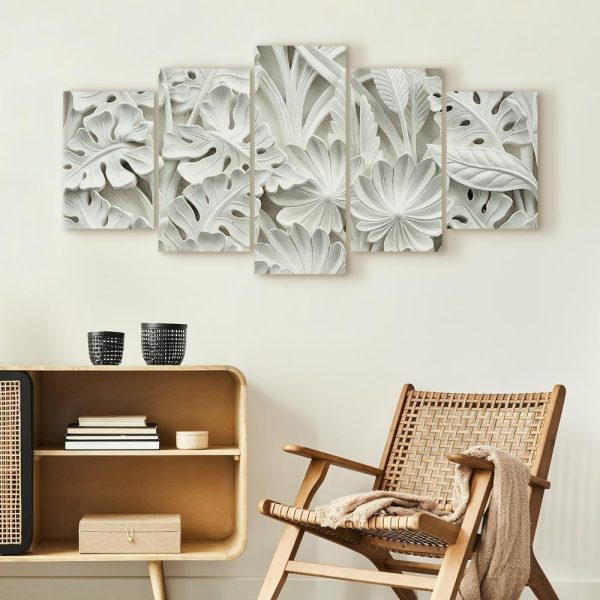 Tableau - Alabaster Garden (5 Parts) Wide
