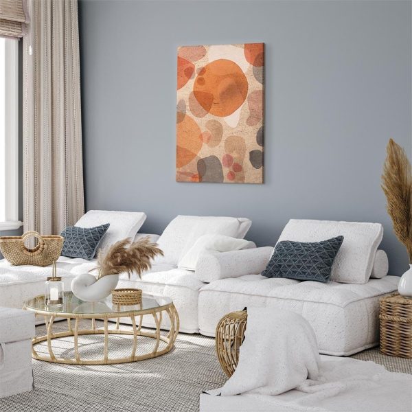 Tableau - Amber Kaleidoscope (1 Part) Vertical