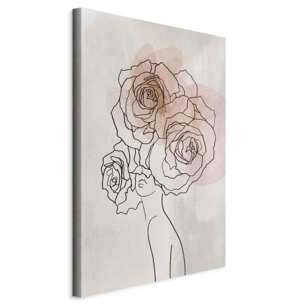 Tableau - Anna and Roses (1 Part) Vertical Tableau - Anna and Roses (1 Part) Vertical