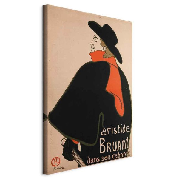 Tableau - Aristide Bruant: Dans son cabaret (1 Part) Vertical Tableau - Aristide Bruant: Dans son cabaret (1 Part) Vertical