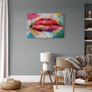 Tableau - Artistic Lips (1 Part) Wide