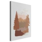 Tableau - Autumn in the Mountains (1 Part) Vertical