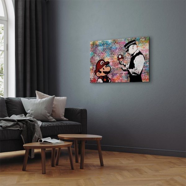 Tableau - Banksy: Colourful Brick