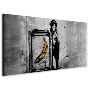 Tableau - Banksy: Monkey with Frame