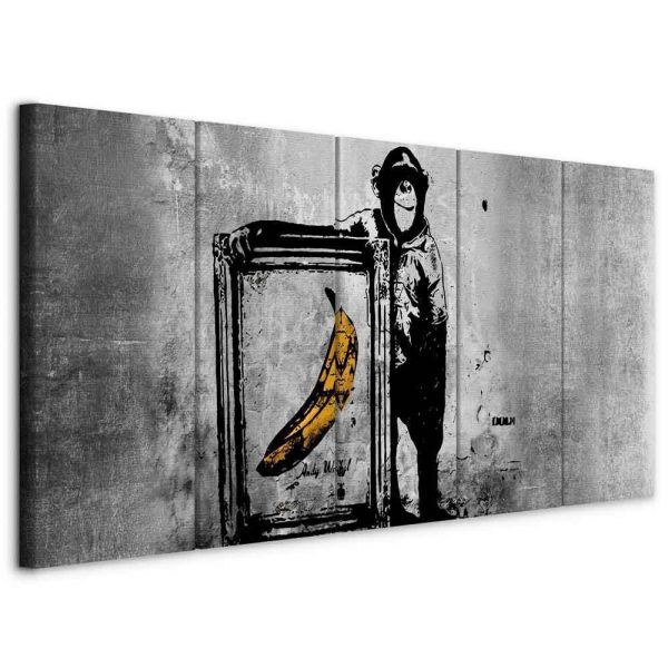 Tableau - Banksy: Monkey with Frame Tableau - Banksy: Monkey with Frame